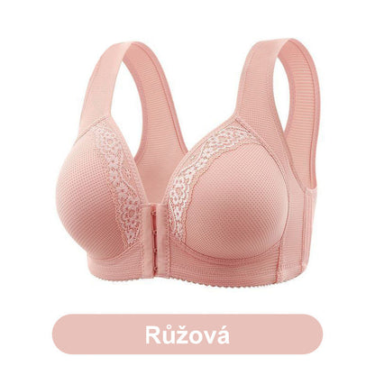 Prodyšná - Podprsenka nadměrné velikosti bez ocelového kroužku [1+1 zdarma].
