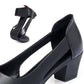 Dámské elegantní sandály Peep-Toe Block Heel