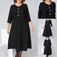 🎀Černé elegantní plus size šaty