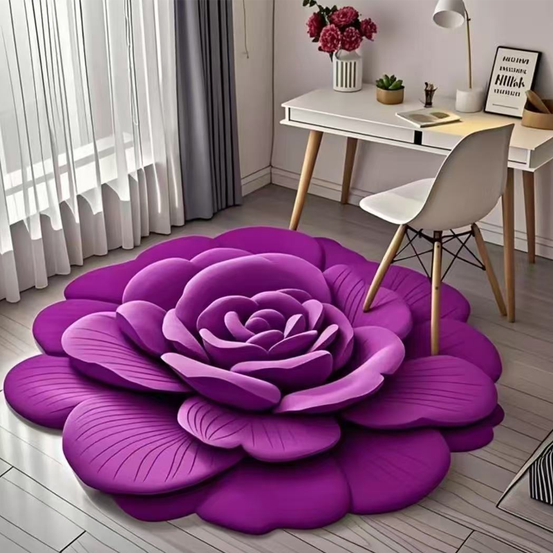 🌺 Květinová Plyšová a Diatomitová Podložka✨