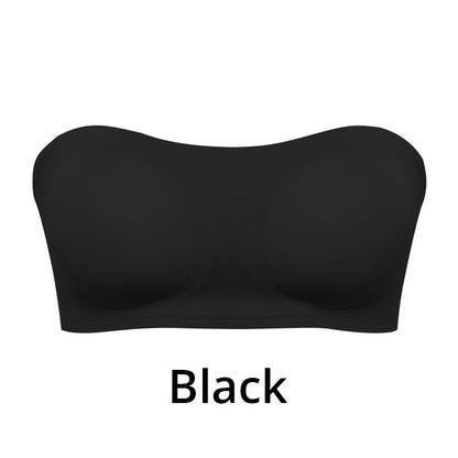 🔥👙Dámská podprsenka bez ramínek s neklouzavým křížovým zapínáním