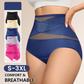 ✨ Högmidjade shapewear-trosor i stora storlekar, med korsad design som slimmar magen
