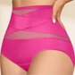 ✨ Högmidjade shapewear-trosor i stora storlekar, med korsad design som slimmar magen