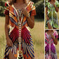 Rochie vintage cu mânecă scurtă pentru femei