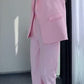 💖Dámský stylový set saka bez rukávů a kalhot s vysokým pasem