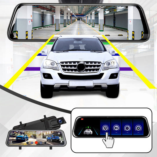 Zaznamenávejte 4K video před i za vozem – dotyková autokamera s předním a zadním záznamem. Na dobírku! 🎥