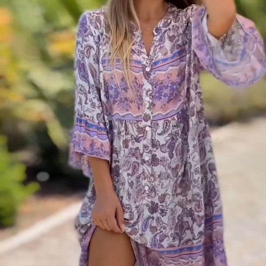 🌸Jemné, elegantní a všestranné - ideální květinové šaty na léto!