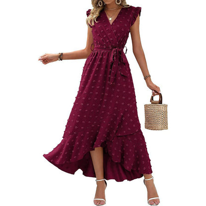 💖👗Dámské módní šaty s výstřihem do V🌹
