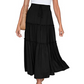 【S-XL/50-90KG】Boho skládaná sukně