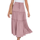 【S-XL/50-90KG】Boho skládaná sukně