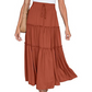 【S-XL/50-90KG】Boho skládaná sukně