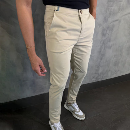💖👖Pánské kalhoty Slim Fit s elastickým pasem