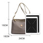 Minimalistická nylonová taška přes rameno a crossbody s velkou kapacitou
