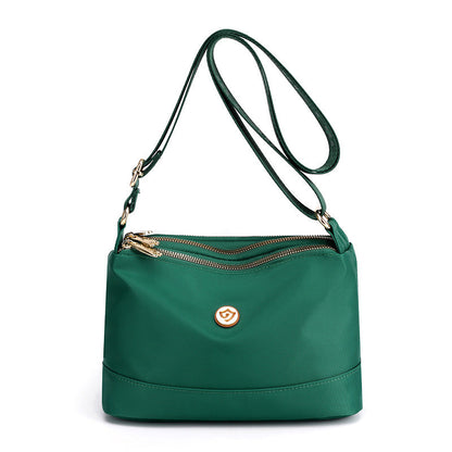 Minimalistická nylonová taška přes rameno a crossbody s velkou kapacitou