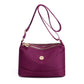 Minimalistická nylonová taška přes rameno a crossbody s velkou kapacitou