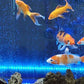 🐠💡Barevné bublinkové LED lampy, třída ochrany IP68, určené pro akvária