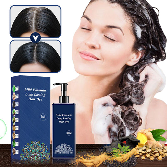 🌿🎌Japonsko dovážené bylinné dlouhotrvající formule barvy na vlasy Cream