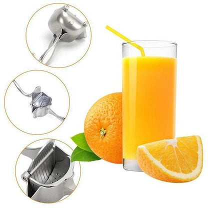 Vymačkejte z ovoce maximum šťávy – odšťavňovač z nerezové oceli. Na dobírku! 🍊