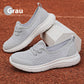 Breathable flat sole slip-on women's shoes