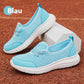 Breathable flat sole slip-on women's shoes