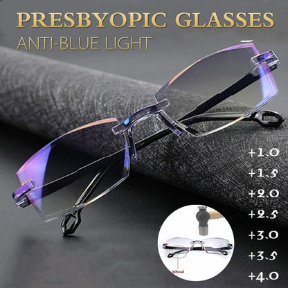 Čtěte do dálky i na blízko bez sundávání – lehké multifokální brýle na čtení. Na dobírku! 👓