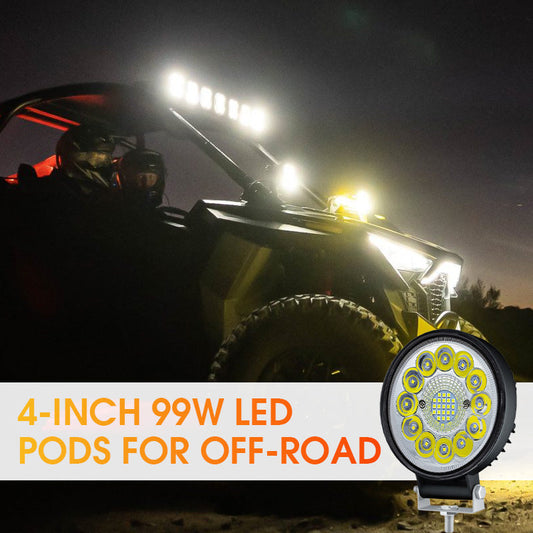 4palcový 99W LED modul pro terénní použití