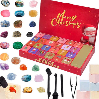 🎁Nejlepší dárek🎁24denní geologický objevitelský adventní kalendář