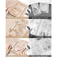 Elegantní přenosná taška na šperky s kostkovaným vzorem