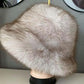 Chic Warm Soft Faux Fur Fisherman Hat