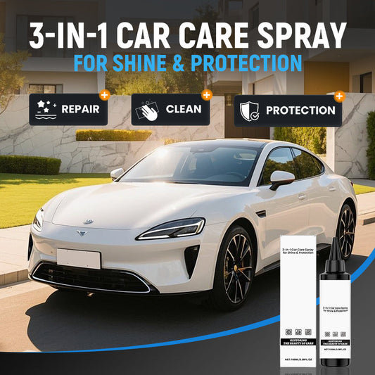 Chraňte lak před UV zářením a vyblednutím – 3v1 sprej na péči o auto. Na dobírku! ☀️