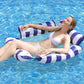Užijte si relaxaci na vodě s elegantním pruhovaným designem – nafukovací lehátko do bazénu. Na dobírku! 🏊