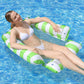Užijte si relaxaci na vodě s elegantním pruhovaným designem – nafukovací lehátko do bazénu. Na dobírku! 🏊