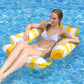 Užijte si relaxaci na vodě s elegantním pruhovaným designem – nafukovací lehátko do bazénu. Na dobírku! 🏊