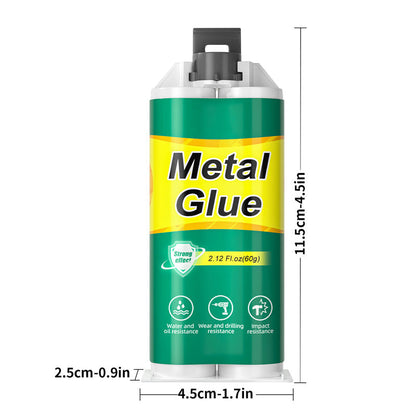 Průmyslová pevnost pro trvalé opravy kovů – vysoce odolné epoxidové lepidlo na kov. Na dobírku! 🔧