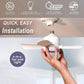 Nainstalujte během vteřiny bez elektrikáře – zásuvkový stropní ventilátor s osvětlením. Na dobírku! 💡