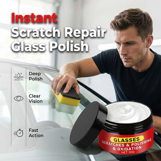Odstraňte škrábance během okamžiku – lešticí pasta na sklo. Na dobírku! ✨