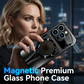 Chraňte svůj telefon ve stylovém provedení z tvrzeného skla – magnetické skleněné pouzdro. Na dobírku! ✨