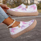 Nazujte a vyrazte bez tkaniček – dámské pohodlné nazouvací boty s motýlím vzorem. Na dobírku! 👟
