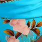 Vyhlaďte břicho a získejte zeštíhlující siluetu – dámský květinový bikini set s vysokým pasem. Možnost dobírky! ✨