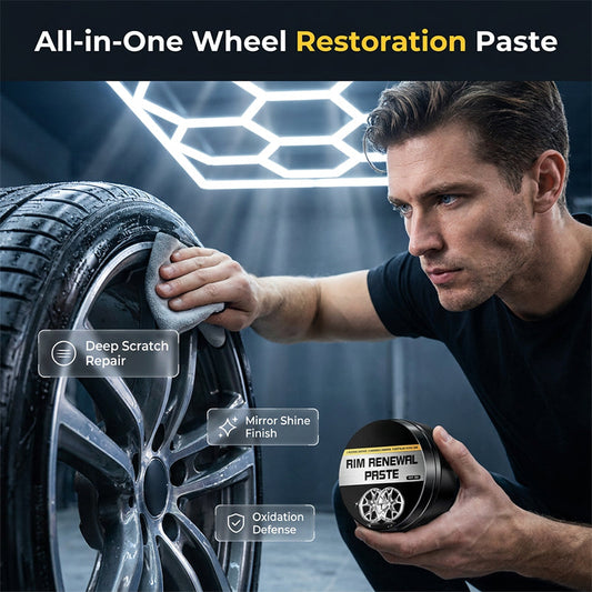 Odstraňte škrábance a vraťte kolům lesk – univerzální pasta na opravu kol. Na dobírku! 🚗