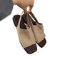 Zůstaňte v trendu s elegantním čtvercovým hrotem – dámské retro sandály s otevřenou patou. Na dobírku! 👡