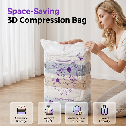 💐 Kupte 2 a 1 dostanete zdarma! Vakuové úložné pytle – ušetřete 80 % místa na oblečení a ložní prádlo 📦💨