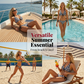Zářte na pláži v kostkovaném vzoru – dámské bikini na kravání s kostkovaným potiskem. Na dobírku! 👙