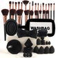 Nanášejte tekutý i práškový make-up jedním setem – kompletní sada štětců a houbiček na make-up. Možnost dobírky! 💄