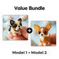 Vyberte si z roztomilých plemen jako Corgi, Francouzský buldoček nebo Jezevčík – korálkový model psa. Možnost dobírky! 🐾
