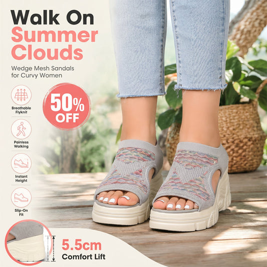 Dopřejte svým nohám prodyšné pohodlí – dámské letní prodyšné platformové sandály. Na dobírku! 👡