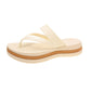 Zvyšte svůj letní styl pohodlnou platformou – platformové žabky s tkaným páskem. Na dobírku! 👡
