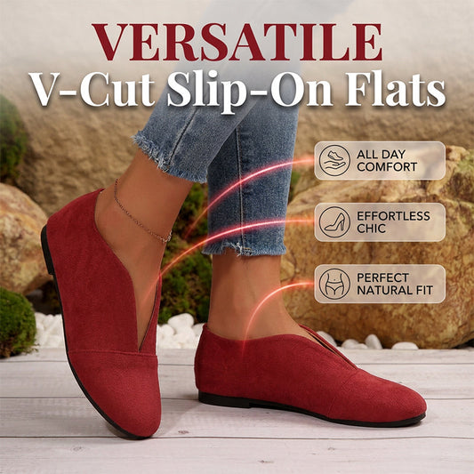Nazujte je během vteřiny bez rukou – univerzální flatky s výřezem ve tvaru V. Na dobírku! 👡