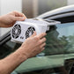 Vyvětrejte auto solární energií bez vybíjení baterie – solární ventilátor do auta. Na dobírku! ☀️