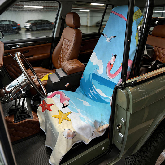 Pohltí vodu a pot během vteřiny – plážová osuška na auto. Možnost dobírky! 💧